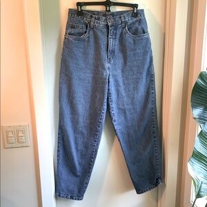 Bill Blass Petite Blue Denim Mom Jeans